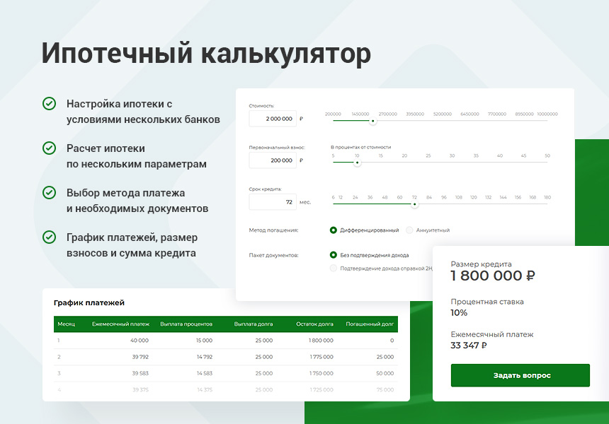Аспро Стройка 2.0 - Корпоративный сайт строительной компании