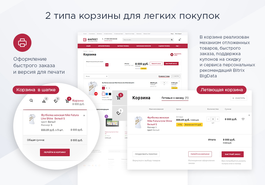 Аспро Маркет - адаптивный интернет-магазин